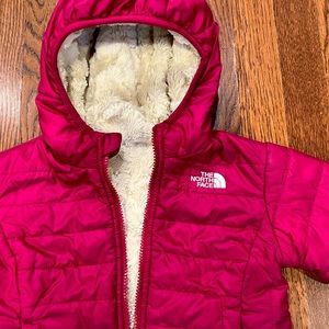Toddler Girls Magenta NorthFace Jacket